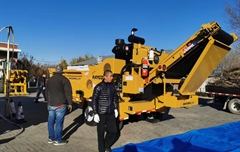 2019年，長(zhǎng)春市伊通河設(shè)施維護(hù)處采購一臺(tái)Rayco大型粉碎機(jī)1754.